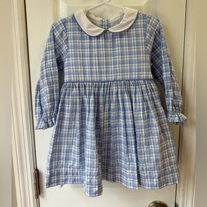 Bella Bliss Blue and White Checkered Dress